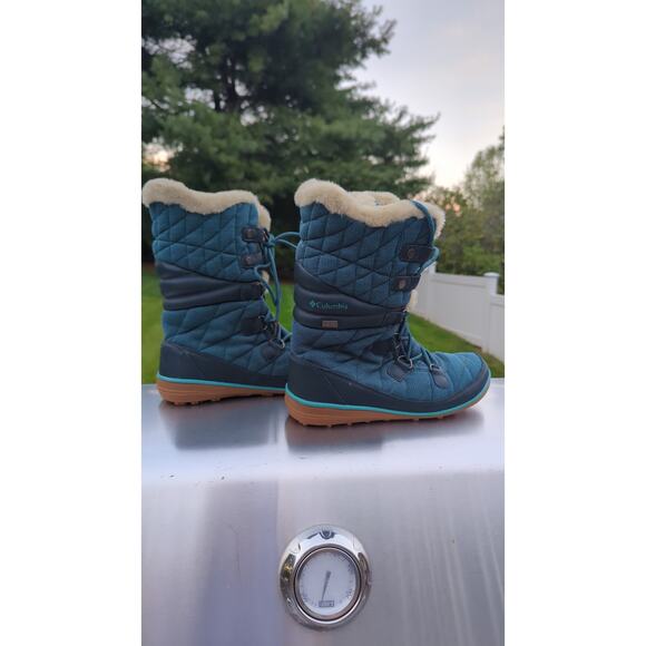 Columbia chimera NEW women's out dry Omni grip snow boots size 9  New - Picture 7 of 16